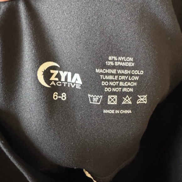 Zyia Black High Rise Ascend Leggings - Picture 4 of 4